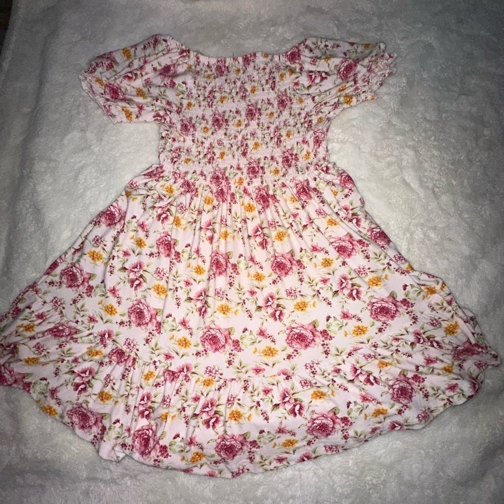 J for Justify cottagecore babydoll style smocked knit dress sz S
